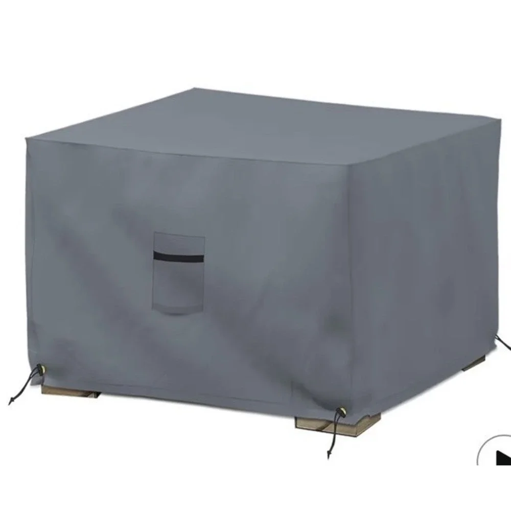 Covers & All Outdoor Ottoman Cover, 12 Oz 23